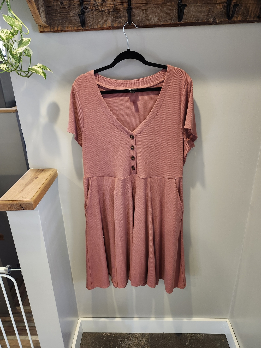 Torrid 2x Coral Skater Dress
